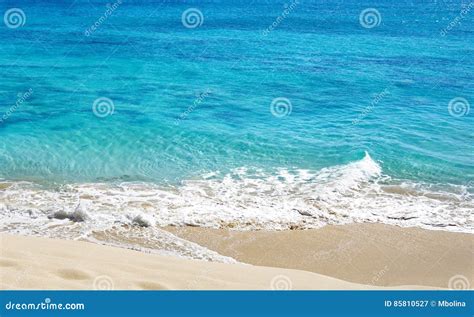Ocean Surface Waves Panoramic View Stock Image Image Of Destinations