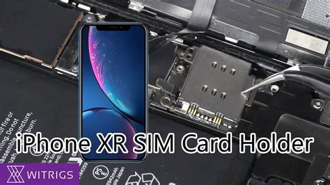 If you have an original iphone, iphone 3g, or iphone 3gs, the sim card slot is on the top of the handset apply light pressure until the sim tray pops out slightly. iPhone XR SIM Card Holder Replacement - YouTube