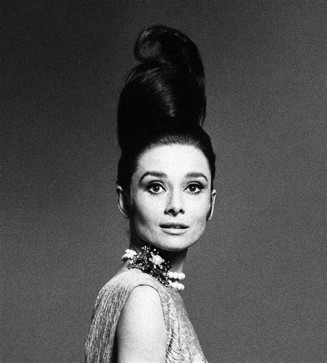 Recognised as both a film and fashion icon, she was ranked by the american film insti. Audrey Hepburn (with hairstyle created by Alexandre ...