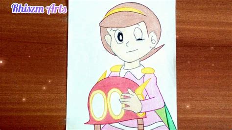 How To Draw Perman Character Pakosumire Hoshino Step By Stepperman