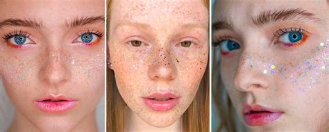 Photos Glitter Freckles Is The Latest Beauty Trend