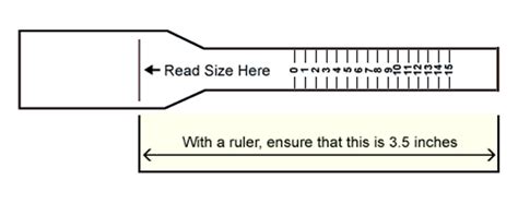 How To Know Ring Size Using Ruler Staedtler Ast Ring Ruler