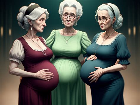 Size Converter Image Pregnant Granny