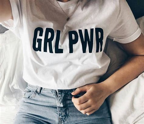 Girl Power T Shirt Feminist Shirt Grl Pwr Shirt Feminism Etsy In