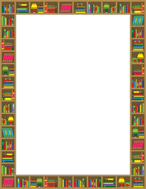 Reading Border Clip Art Page Border And Vector Graphics Free