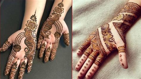 Best mehndi designs for raksha bandhan. Try these mehndi designs on the occasion of Raksha Bandhan ...