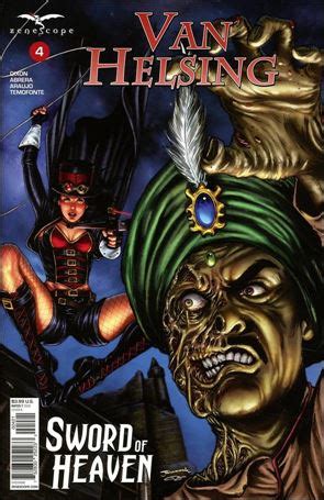 Van Helsing Sword Of Heaven B Feb Comic Book By Zenescope