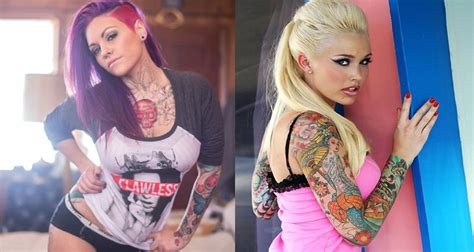 The Sexiest Tattoo Models Of Therichest