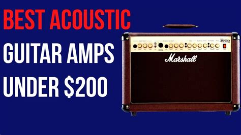 Best Acoustic Guitar Amps Under 200 2017 Just The Tone