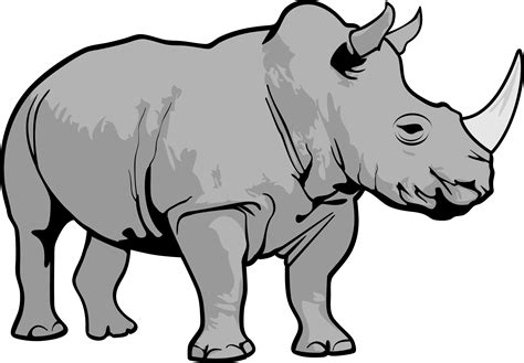 They're painted with bat excrement and represent dancing and hunting people and various animals. Rhinocerous | African animals, Clip art, Art