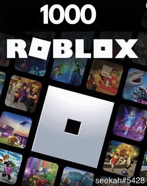 Roblox 1k Robux Personal Lifetime Access Ebay