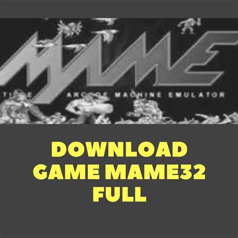 Free Download Game Mame32 Full Version Download Latest Games