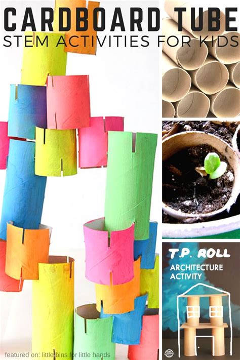The sets include all necessary parts to assemble the game. Cardboard Tube STEM Activities and STEM Challenges for Kids