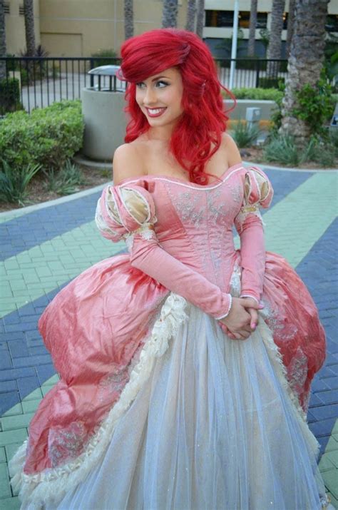 Disfraces De Princesas De Disney Disney Princesses Costumes Vestido Ariel Vestidos Princesas