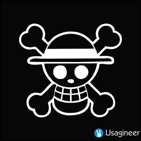 One Piece Luffy Pirate Anime Decal Sticker And Tshirt By Usagineer