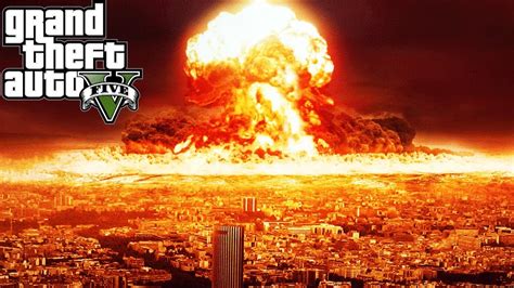 Como Ver Uma Explosao Nuclear No Gta 5 Incrível Youtube