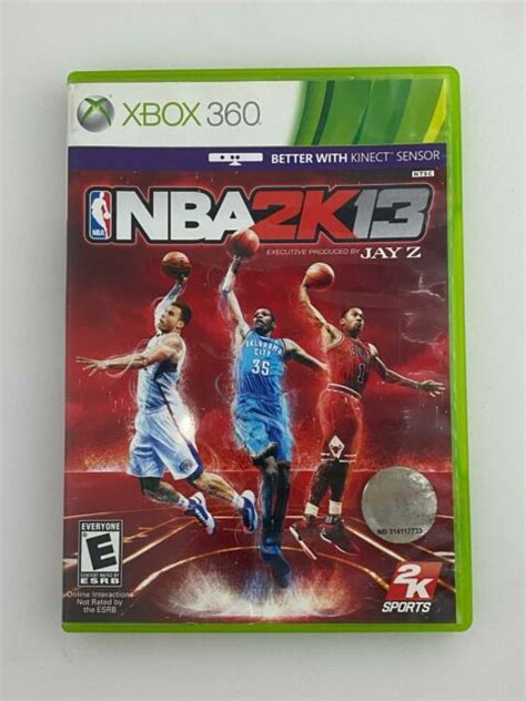 Nba 2k13 Microsoft Xbox 360 2k Sports Complete With Manual Free