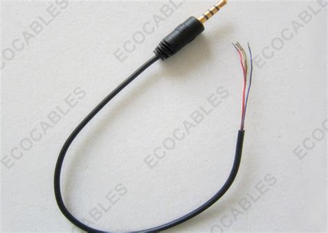 Two are grounds for each of the rca plugs and one is the right channel and one is the left channel. 4 Pole Stereo Signal Cable 3.5mm Audio Plug Male Connector Gold Plated Enamel Wire