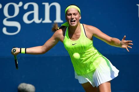 This tattoo, mistakenly attributed to maria sharapova, is actually that of switzerland's timea bacsinszky. Getting to Know: Jelena Ostapenko | Tennis players, Tennis ...