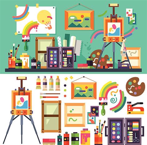 Painter Artist Illustrations Royalty Free Vector Graphics And Clip Art Istock
