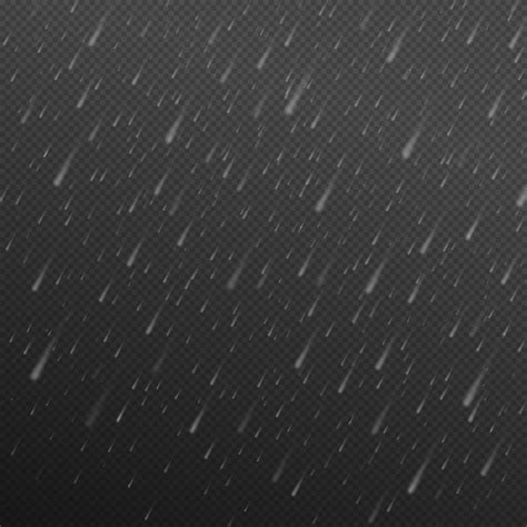 Premium Vector Falling Water Drops Rain Texture Rainfall Texture