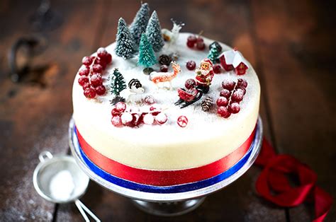 These easy cake, pie, cookie, and cupcake recipes are exactly what you need to have a sweet celebration. Bee's Bakery's perfect Christmas cake recipe - Jamie ...