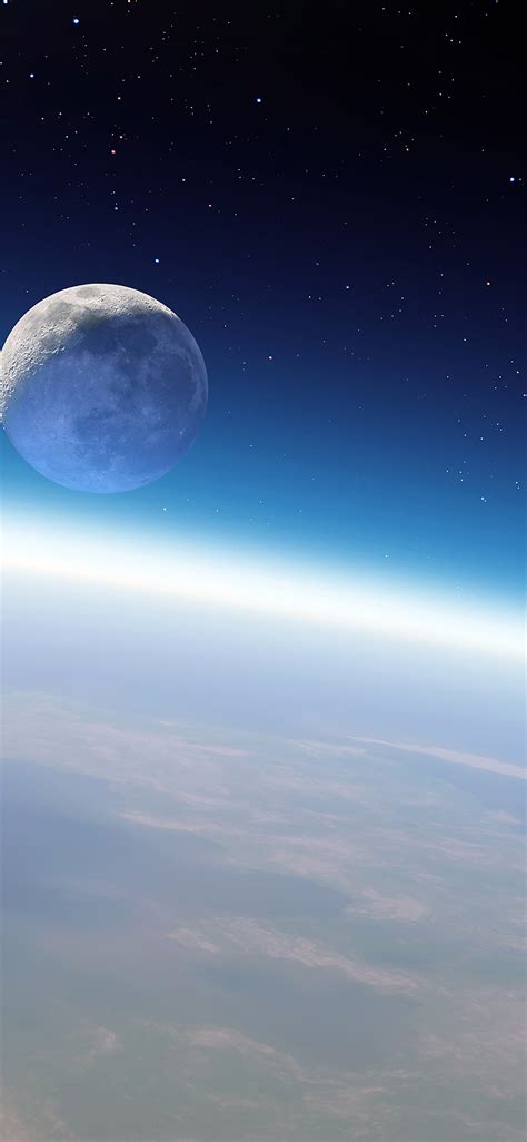 Earth From Moon Wallpaper