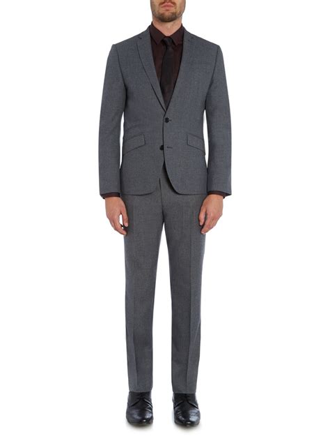 S$ 26.60 to s$ 53.19. Kenneth cole Milo Slim Fit Suit Jacket in Gray for Men | Lyst