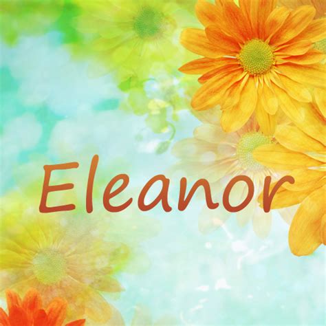 Eleanor Name Svg