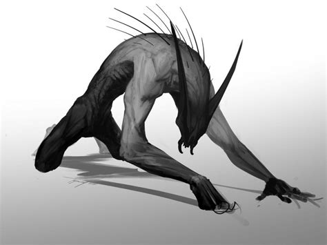 Lets Draw A Beastie By Https Deviantart Com Tapwing On DeviantArt Dark Creatures Fantasy