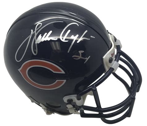 The lids bears pro shop has all the authentic da bears jerseys, hats, tees, apparel and more at www.lids.ca. Lot Detail - Walter Payton Near-Mint Signed Chicago Bears Mini Helmet (Beckett/BAS Guaranteed)