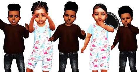 Ebonix Toddler Starter Kit Pt2 Sims 4 Toddler Sims 4