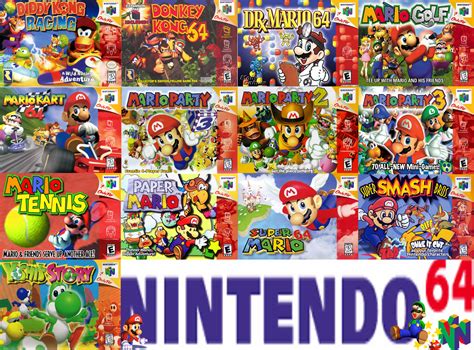 Classic Old School Nintendo 64 Best Of Em All Video Game Systems