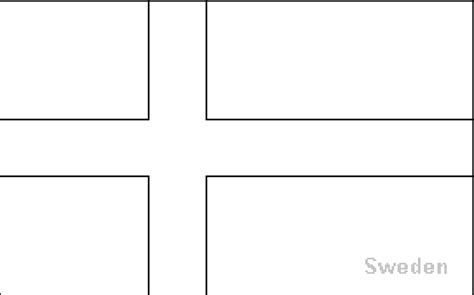 Sweden Flag Coloring Page – Colorings.net
