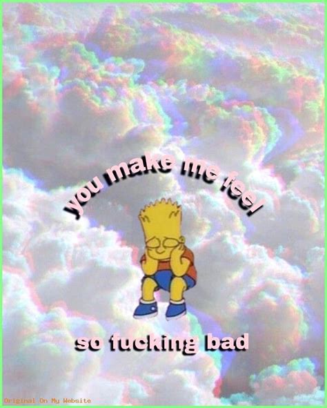 A collection of the top 46 sad cartoon wallpapers and backgrounds available for download for free. Sad Bart Aesthetic Wallpaper Tumblr Pastel | Quotes and ...