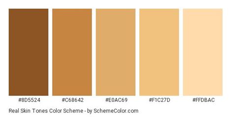Skin Tone Color Codes Colors For Skin Tone Skin Color Palette Color