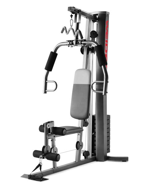 Weider Xrs 50 Home Gym With Leg Developer And High And Low Pulley System For Total Body Training