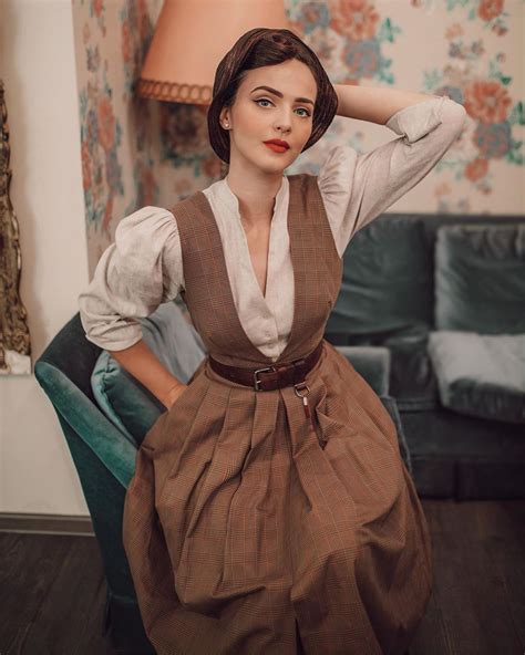 Lena Hoschek On Instagram Gorgeous Iddavanmunster Is Wearing Our Dr