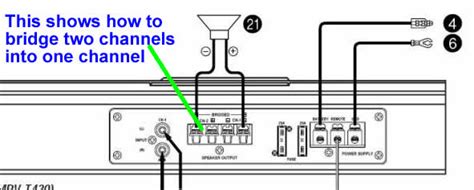 Wiring diagram a wiring diagram shows, as closely as possible, the actual location of all component parts of the device. How to bridge a car amp for more power - How To Fix ...