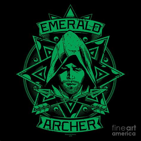 Emerald Archer Digital Art By Samantha Monahan Fine Art America