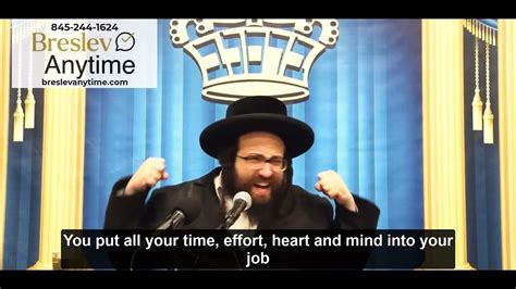 Rabbi Yoel Roth Is Your Job The Most Important Thing In Your Life