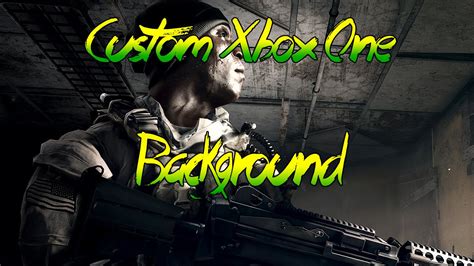 How To Make A Custom Xbox One Background Youtube