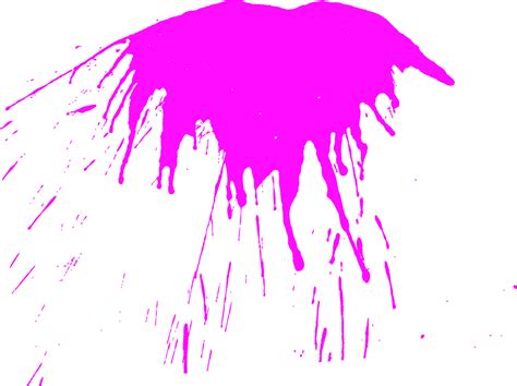 Download Splash Vector Pink Paint Splash Png Transparent Cartoon Images