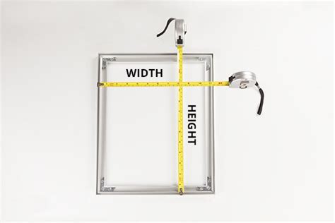 The frame is measured by what size picture can fit in it. How to get perfectly sized SEG prints, the first time ...