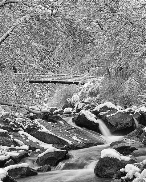 South Boulder Creek Winter Photograph By Steve Gandy Fine Art America