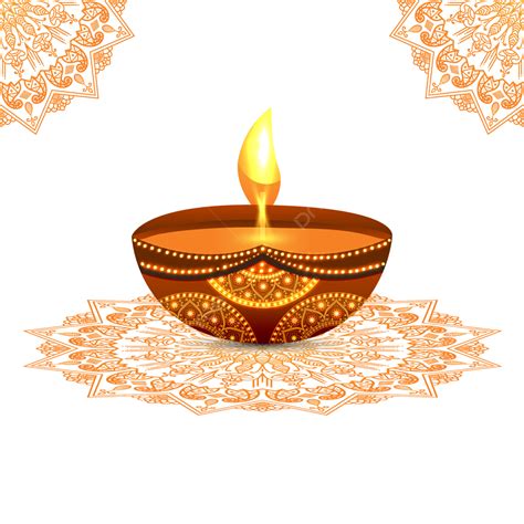 Diwali Diya Vector PNG Images Diwali Festival Lighting Diya Png With