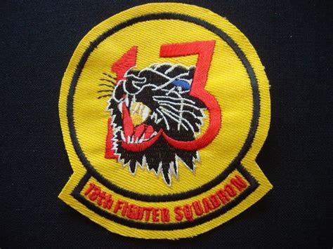 Vietnam War Us Air Force 13th Fighter Squadron Eldridge Black Panther
