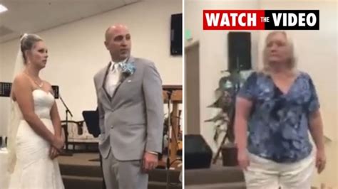 Mother In Law Interrupts Sons Wedding The Advertiser
