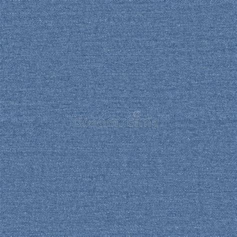 Detailed Seamless Tileable Texture Of Blue Denim Fabric With High