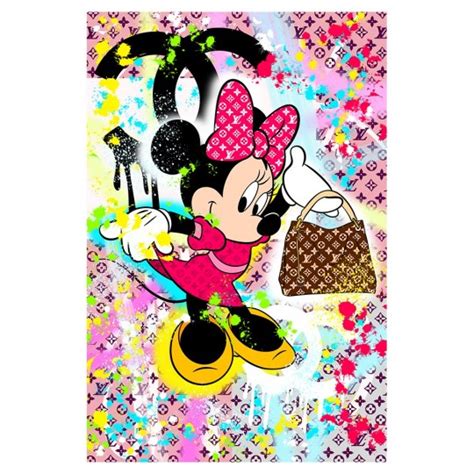 Minnie Pop Art Canvas